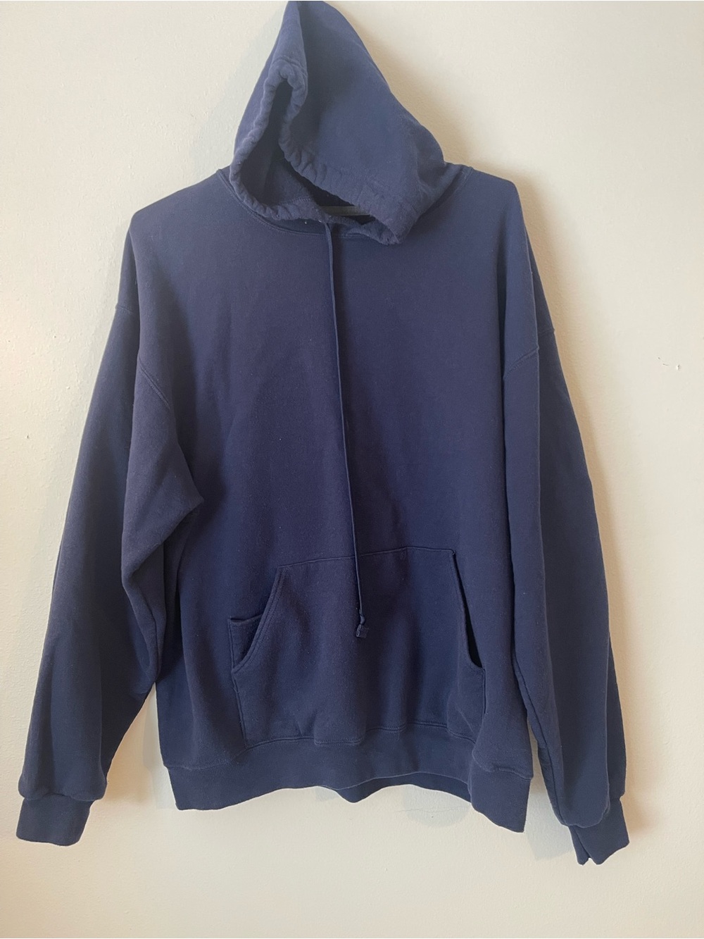 Fruit of the Loom Men's Navy Pullover Hoodie